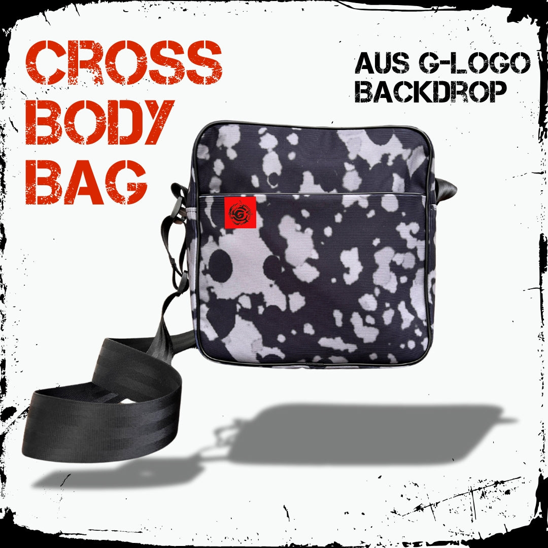 Crossbody-Bag aus G-Logo Backdrop