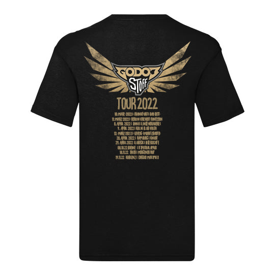 Shirt "Godoj STOFF" schwarz