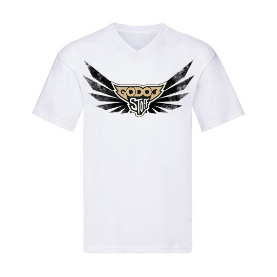 Shirt "Godoj STOFF" weiß