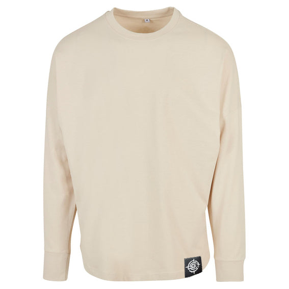 Longsleeve unisex "GODOJ" (sand)