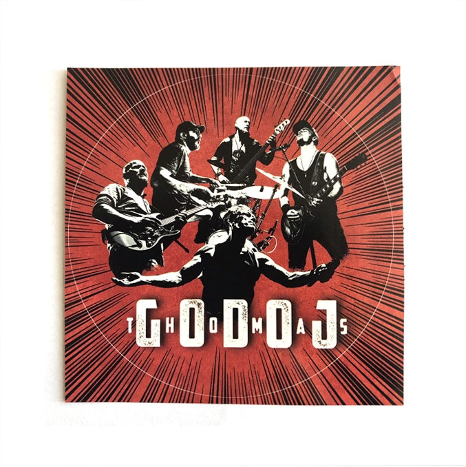 Aufkleber "Collage Band Live"