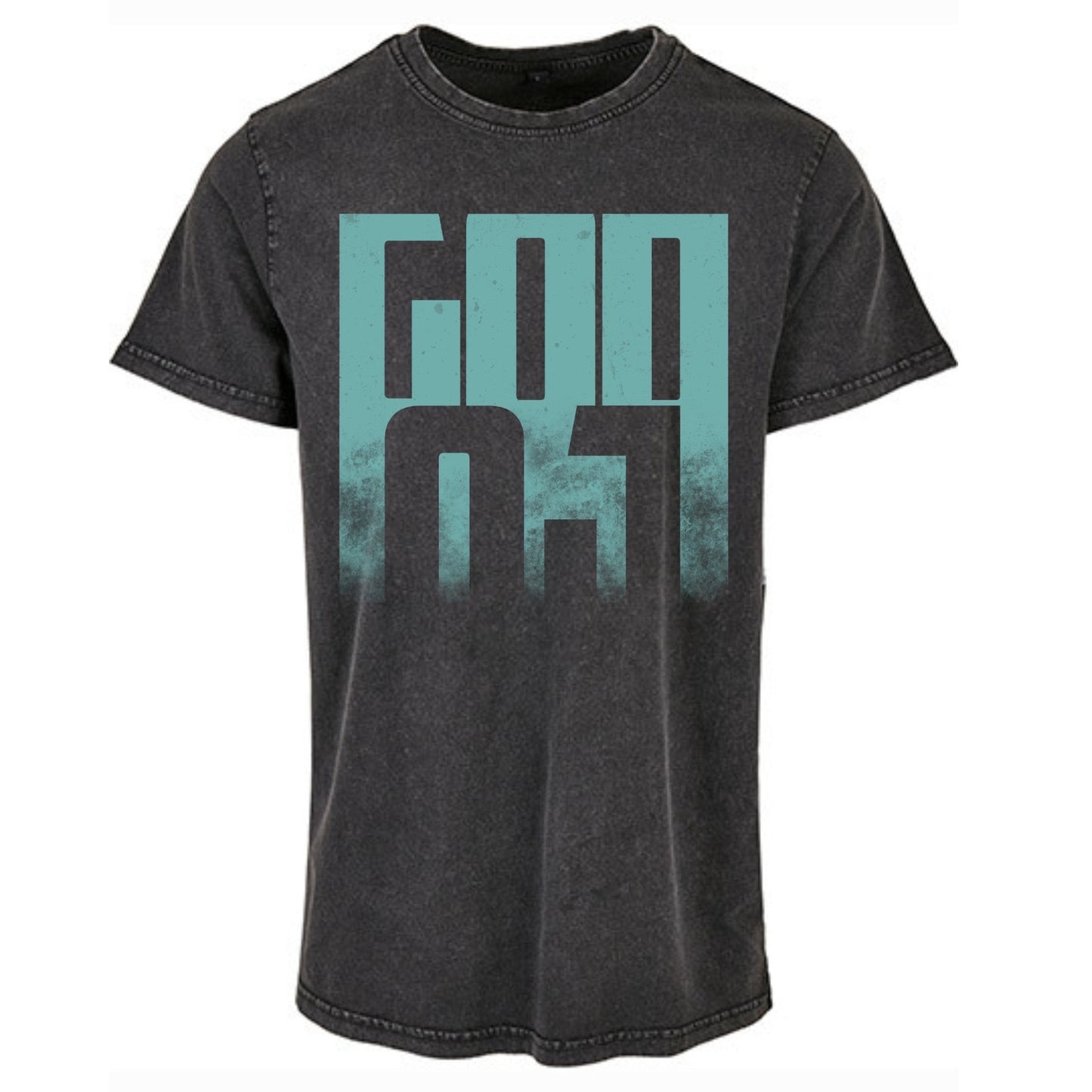 Shirt Acid washed "GODOJ" (anthrazit)