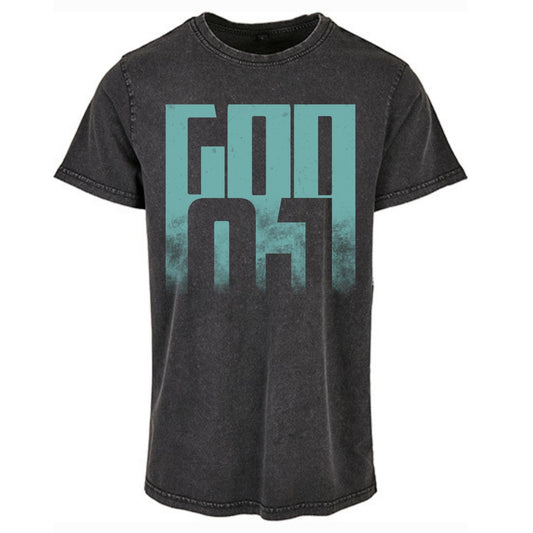 Shirt Acid washed "GODOJ" (anthrazit)