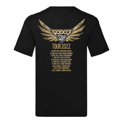Shirt "Godoj STOFF" schwarz