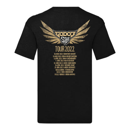 Shirt "Godoj STOFF" schwarz (Girlie)