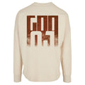 Longsleeve unisex "GODOJ" (sand)