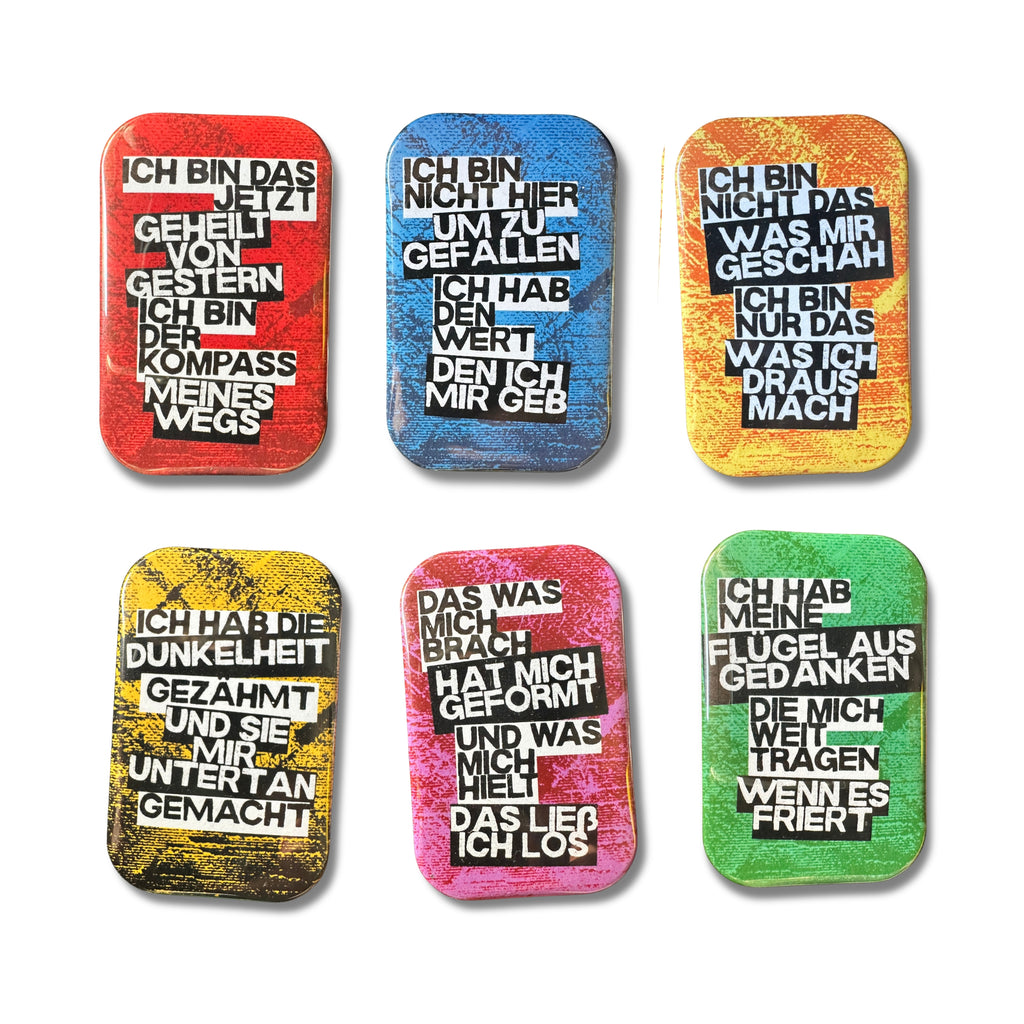Magnetbuttons "Kreuzwege" (div. Motive)