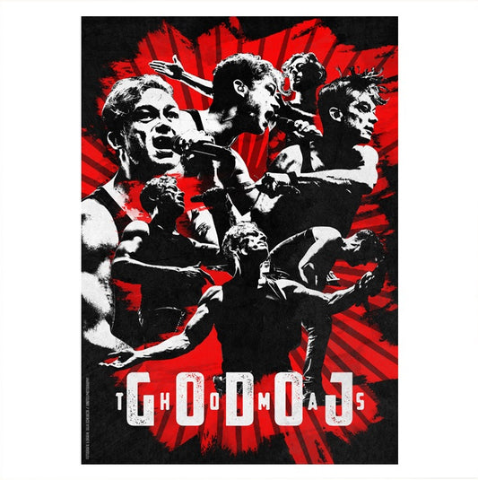 Wandposter "Thomas Collage Live"
